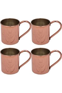 Mug Moscow Mule en cuivre massif 100% écologique, design martelé, fabriqué en Inde - Product Image 3