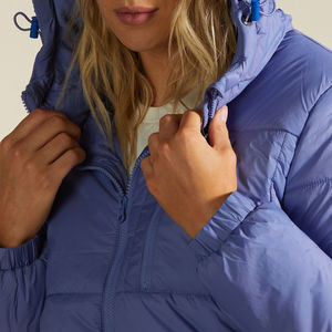 Custom Women's <b>Packable</b> Puffer <b>Jacket</b> Lightweight Winter Outerwear OEM Apparel Supplier - Product Image 5