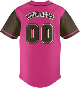 Maillot de baseball à production rapide, uniforme personnalisé, mélange poly-spandex, style équipe professionnelle, étiquettes personnalisées, tissu résistant à la décoloration, teinture intégrale - Product Image 3