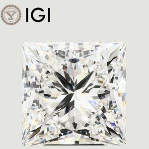 เพชรทรงปรินเซสคัท 1.02 กะรัต สี D ความสะอาด VS2 เพชรเพาะเลี้ยงในห้องปฏิบัติการ - Product Image 1