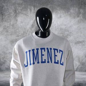 Sudadera de Cuello Alto Personalizada para Mujer Jimenez, Sudadera Informal Extra Grande de Felpa de Algodón Premium, Proveedor de Fábrica OEM - Product Image 3
