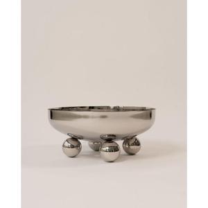 Gold & Black Finish Metal Fruits Bowl Pedestal Base Anti Slip <b>Table</b> Centerpiece <b>Display</b> Decorative Bowls For Serving Snacks Dish - Product Image 4
