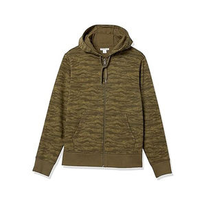 Sweat à capuche unisexe personnalisé avec fermeture éclair intégrale, coupe-vent vierge pour homme, veste à capuche zippée pour homme - Product Image 1