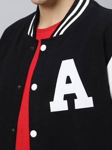 Veste de baseball classique pour homme, style universitaire, veste bomber, streetwear décontracté, vêtements d'extérieur tendance, qualité supérieure - Product Image 5