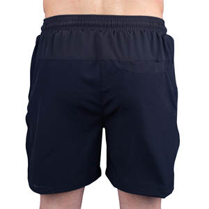 Pantalones Cortos Deportivos para Hombre con Cintura Elástica, Transpirables, para Gimnasio, Entrenamiento y Running, Diseño Liso, Técnica de Teñido Sencillo - Product Image 4