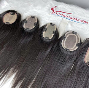 Extensiones de Cabello Topper de Alta Calidad 2026, Color Negro Natural, Puntas Completas, Varias Longitudes, 100% Cabello Humano Vietnamita - Product Image 1