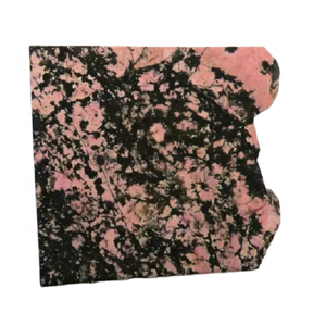 แผ่นหินธรรมชาติแผ่นหินคริสตัล rhodonite แผ่นหินอัญมณีคริสตัลบำบัดแผ่นผนังกระเบื้องตกแต่งบ้าน - Product Image 1