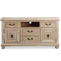 Meubles de salon en bois massif, table basse antique et meuble tv de haute qualité