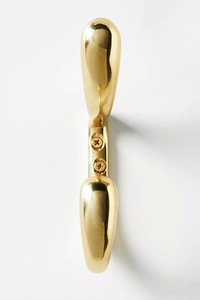 Porte-manteau, porte-chapeau et porte-serviette mural multifonction en métal avec double crochet pour le bureau - Product Image 6