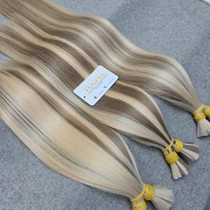 Cabello Humano al por Mayor, Sin Procesar, Doble Trama, Virgen, 100% Natural de Vietnam, Extensiones de Cabello Humano al por Mayor - Product Image 3