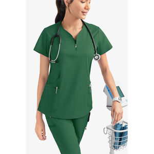 OEM New Products Scrub Medical Uniforms <b>Doctor</b> Female Scrub Uniform <b>Sets</b> for Hospital Nurse Scrubs Suits Scrub Uniform - Product Image 4