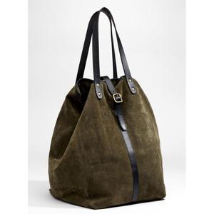 Bolsos de Compras de Cuero Genuino Estilo Occidental, Bolsos de Mano Modernos con Logotipo Personalizado Impreso, Cierre Abierto con Detalle de Botón, Precio al por Mayor - Product Image 4