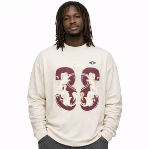 Oversized Graphic Streetwear Men’s T-Shirts Long Sleeve Cotton Blend Printed <b>Tshirts</b> for Men Wholesale Garment Manufacturing - Product Image 5