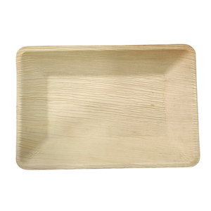 Vajilla 100% natural, duradera y ecológica, platos rectangulares de palma de areca de un auténtico mayorista indio al precio más bajo. - Product Image 1