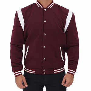 Winter Warm Trendy Outfit Embroidery Design <b>Men's</b> Letterman Jacket Online Selling Fine Quality University Varsity Jacket For <b>Men</b> - Product Image 2