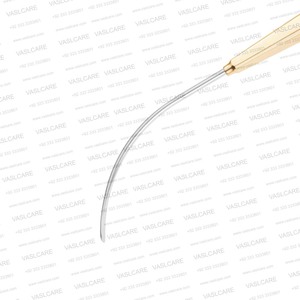 Elevador de frente Daniel Endoforehead de 9-1/4 pulgadas, curvo completo, endoscópico, para levantamiento de frente y cejas, instrumento de cirugía plástica de Vaslcare - Product Image 3