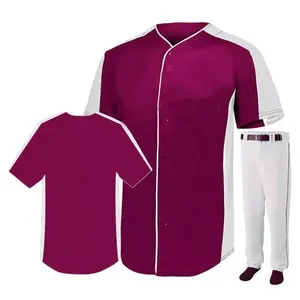 Uniformes de baseball et de softball personnalisables les plus vendus, respirants, en matière de qualité supérieure, avec votre propre logo et étiquette privée - Product Image 6