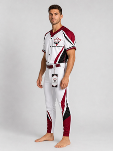 Baseball Uniform Modern <b>Athletic</b> Outfit Full Custom Team Jersey And Pants Designed For Speed Comfort Flexibility And High - Product Image 3