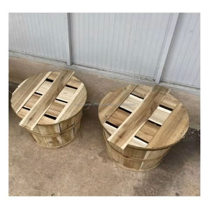 Panier à crabes artisanal en bois naturel, fournisseur de rangement pour fruits de mer, léger, durable, artisanat traditionnel du Vietnam - Product Image 6