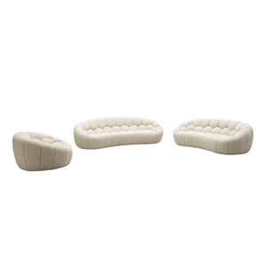 Premium Fabric <b>SOFA</b> LOUNGE SET Modern from Vietnam Sectional <b>Sofa</b> style High Density Sponge <b>Pillow</b> Back Metal/Wood - Product Image 1