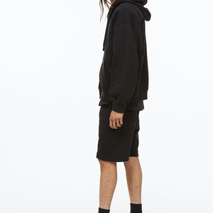 Oversized Hoodies <b>Sweatshirts</b> <b>Men</b> Women Fashion Solid Color <b>Red</b> Black Gray Autumn Winter Fleece Front Logo Hip Hop 100% Cotton - Product Image 1