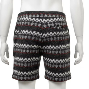 Shorts pour hommes en tissu Oxford respirant avec cordon de serrage, confortables, élégants et durables pour les activités décontractées et les vêtements de sport - Product Image 3