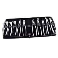 Ensemble de forceps d'extraction dentaire manuels en acier inoxydable de haute qualité, certifiés CE Classe I, pour adultes et enfants