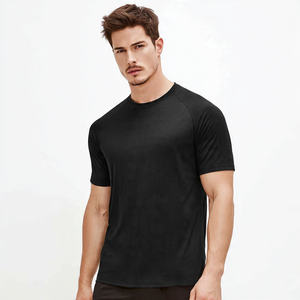 Camisetas Deportivas para Hombre, de Yoga, Ajustadas, de Secado Rápido, Transpirables, 100% Poliéster, Estilo Urbano, para Entrenamiento Atlético - Product Image 3