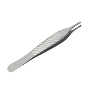 Pince à épiler Adson marron de haute qualité en acier inoxydable certifiée CE, instruments dentaires vétérinaires professionnels pour animaux de compagnie, extraction dentaire - Product Image 2