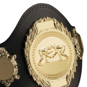 Cinturón de Campeonato de Lucha Libre WWW, Diseño Dorado, Calidad Premium, Cinturón de Título en Blanco, Edición de Coleccionista, Cinturones Deportivos - Product Image 3