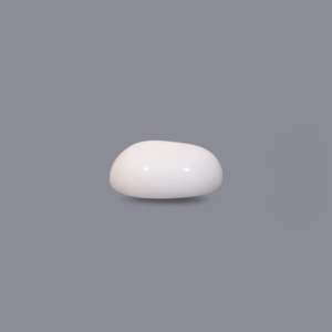 Loose Natural White Coral 6.3 Carat Certified Wholesale Gemstone - Product Image 2
