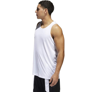 OEM Customized Men's <b>Tank</b> <b>Top</b> Knitted Breathable Quick Dry <b>Vintage</b> Style 100% Cotton High Quality Fitness Gym Wear Use - Product Image 4