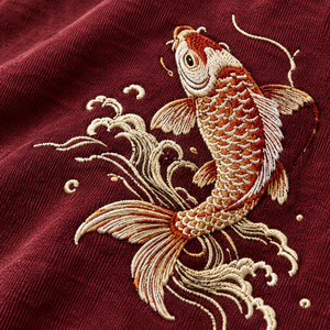 T-shirt pour homme à col rond et manches courtes, couleur bordeaux, coupe classique, logo sur le devant, écologique, décontracté, 100% coton jersey - Product Image 5