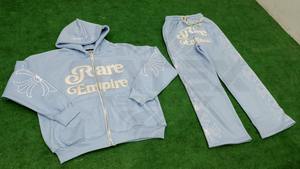 Survêtement à capuche décontracté d'hiver de haute qualité, uni, vintage, léger, écologique, respirant, 100% coton French Terry - Product Image 3