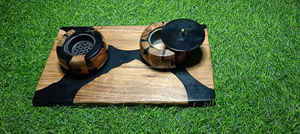 Quemador de Incienso Bakhoor de Resina Premium Hecho a Mano, Diseño Árabe Elegante para Decoración del Hogar en Ramadán y Eid - Product Image 4