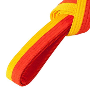 Wholesale OEM Custom Made Logo Durable Breathable Stretch Unisex Taekwondo & Karate Belt Cotton Fabric for Martial <b>Arts</b> Training - Product Image 3