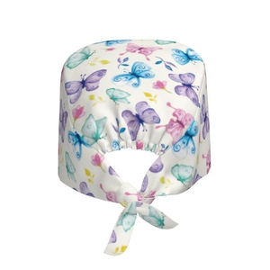 Juego de Gorros Quirúrgicos de Algodón Estampado Signature Medical para Cirujanos, Enfermeras y Personal Hospitalario, Gorro Médico Premium - Product Image 3