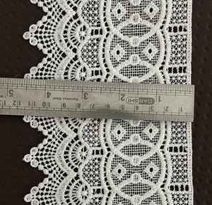 Atractivo encaje de algodón con acabado impecable y calidad de tela duradera para marcas de moda. - Product Image 2