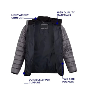 Vestes matelassées pour hommes, veste matelassée pour l'hiver, veste matelassée de haute qualité pour hommes - Product Image 2