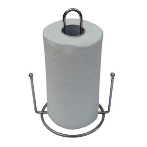 Trendy Metal Paper Roll <b>Holder</b> Stand Modern Aesthetic <b>Kitchen</b> <b>Tissue</b> Roll Stand Stylish Countertop Organizer for <b>Kitchen</b> Dining - Product Image 6