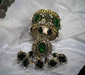 Juegos de Joyería Afgana de Alta Calidad, 100% Más Vendidos, para Compromiso, Aniversario, Boda, Fiesta - Conjuntos de Collar y Aretes Personalizables, a la Moda - Product Image 6