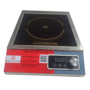 Temperatura de inducción eléctrica superior plana de acero inoxidable ajustable Uso VN Control VN Hotel para Cocina Casera Comercial individual - Product Image 2
