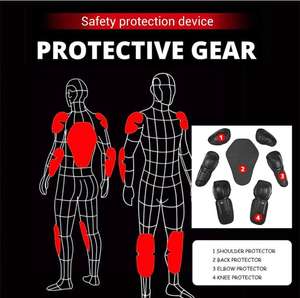 Chaqueta de Motociclismo de Carreras de Alta Calidad con Protecciones - Product Image 6