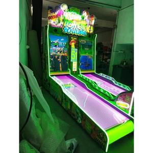 HGR ¡Gran Oferta! Emocionante Juego de Bolos de Zombis para Niños, Máquina Recreativa con Gabinete de Madera que Funciona con Monedas y Divertida Redención de Boletos - Product Image 4