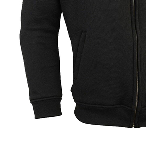 Survêtement d'hiver pour homme personnalisable en coton et polyester, séchage rapide, respirant, léger, créez votre propre ensemble de jogging avec fermeture éclair - Product Image 3
