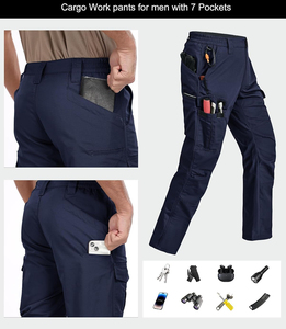 Pantalon de travail haute performance en tissu Ripstop renforcé – Fournisseur de vêtements de travail - Product Image 2