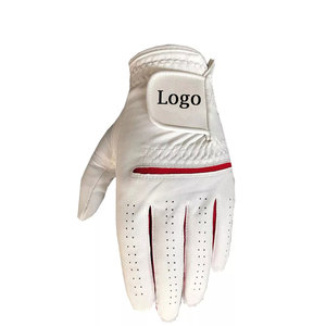 Gants de golf pour hommes, best-sellers du fabricant pakistanais, qualité supérieure, couleur unie, logo personnalisé. - Product Image 5