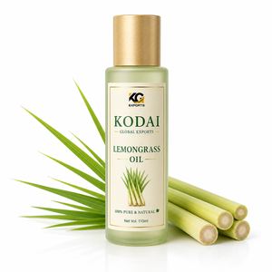 Aceite Esencial de Limoncillo de Tamil Nadu 100% Puro y Natural de Primera Calidad, Destilado al Vapor, para Aromaterapia y Cuidado Facial, Kodai Global Export - Product Image 1