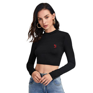Top Corto para Mujer, Estilo Urbano Moderno, Estética Vintage, Material Transpirable y Fresco, Acabado Fino, Gran Venta - Product Image 1