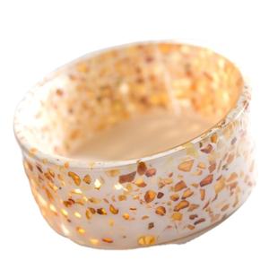 Brazalete de color, pulsera de resina, brazalete exagerado, deslumbrante, Multicolor, ancho, Irregular, cuadrado, pulseras acrílicas para - Product Image 1